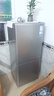 海尔（Haier）「一级能效风冷无霜」165L两门家用小户型冰箱真省电抗菌净味灰色HC2-165WGHC2E9S9国家补贴 实拍图