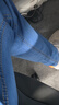 真维斯（Jeanswest）牛仔裤男2026夏季薄款冰丝时尚潮牌直筒宽松长裤男装长裤子浅蓝34 实拍图