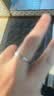 中国黄金（CHINA GOLD）S925银一见钟情戒指男女款情侣一对指环结婚情人节生日礼物送女友 【今/次日达】一见钟情情侣对戒 实拍图
