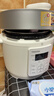东芝（TOSHIBA）智能安全电压力锅 3L 4-6人高压锅家用多功能压力煲无水料理 双压萃鲜 电压力锅PC-30MRUC(W) 实拍图