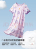 笛莎（DEESHA）【7A抑菌】女童睡裙公主风小女孩纯棉夏季薄款透气中大童连衣裙 实拍图