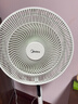 美的（Midea）【幸运草安睡1S】一级能效直流变频声控电风扇家用遥控卧室静音落地扇台式桌面抗菌大风力转页扇 实拍图