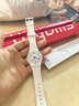 斯沃琪（Swatch）瑞士手表 纯白之光2.0 儿童节礼物潮流腕表考试表 SO28W107-S14 实拍图