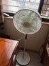 美的（Midea）【幸运草安睡1S】一级能效直流变频声控电风扇家用遥控卧室静音落地扇台式桌面抗菌大风力转页扇 实拍图