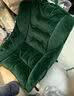 艾妮梦懒人沙发座椅单人沙发椅家用学生宿舍休闲电脑椅阳台躺椅靠背椅 墨绿色-升级加厚款 实拍图