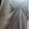 古今（GUJIN）法式性感蕾丝冰丝睡裙女带胸垫睡衣家居服裙子可外穿仿真丝两穿L 实拍图