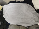森马【纯棉3A抗菌】短袖T恤男夏季运动休闲短袖男款圆领打底衫白色t恤 实拍图