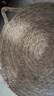 喵仙儿猫窝四季通用蒲草编织猫抓板窝网红藤编睡觉猫垫子 XL 实拍图