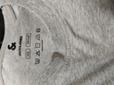 杰克·琼斯（JACK&JONES）26年男装四季打底T恤男士凉感透气多色情侣款短袖t恤水洗不易走形 花灰色G41 3XL 195 实拍图