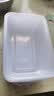 妙洁一次性饭盒方形带盖860ml*50只食品级野餐具可微波加热打包汤碗筷 实拍图