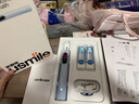 usmile笑容加P10PRO【价低头部主播9折】成人电动牙刷声波 四区定位小圆屏送男女朋友生日礼物礼盒 【分区反馈】P10 PRO云青蓝-2刷头 实拍图
