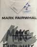 马克华菲（MARK FAIRWHALE）短袖男士夏季潮牌休闲短袖T恤男宽松重磅220g纯棉男装 白色 3XL 实拍图