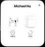 Apple/苹果 AirPods 4 搭配USB-C充电盒 苹果耳机 蓝牙耳机 适用iPhone/iPad/Mac 四代 实拍图