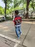 巴拉巴拉童装儿童牛仔裤男童裤子2026新款夏装薄款长裤弯刀裤宽松中大童潮 实拍图