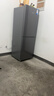 华凌185美的冰箱出品两门双开门小户型电冰箱低音节能省电家用宿舍出租房可冷藏冷冻不占地HR-185 实拍图
