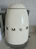 SMEG/斯麦格复古电热水壶KLF04烧水养生壶大容量家用不锈钢恒温泡茶咖啡自动断电保温生日乔迁新婚礼物 1.7L 奶白色 实拍图
