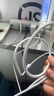 倍思苹果充电线快充线 适用iPhone14/13/12/11Pro Max/xs/iPadPro/Air2/mini平板车载 冰透白 2米 实拍图