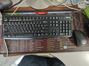 罗技（Logitech）MK120 键鼠套装 有线键鼠套装 办公键鼠套装 电脑键盘 USB即插即用 全尺寸 黑色 实拍图
