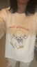 云想衣儿童睡衣春夏季透气莫代尔田园夏日小羊女童睡衣可外穿家居服M码 实拍图
