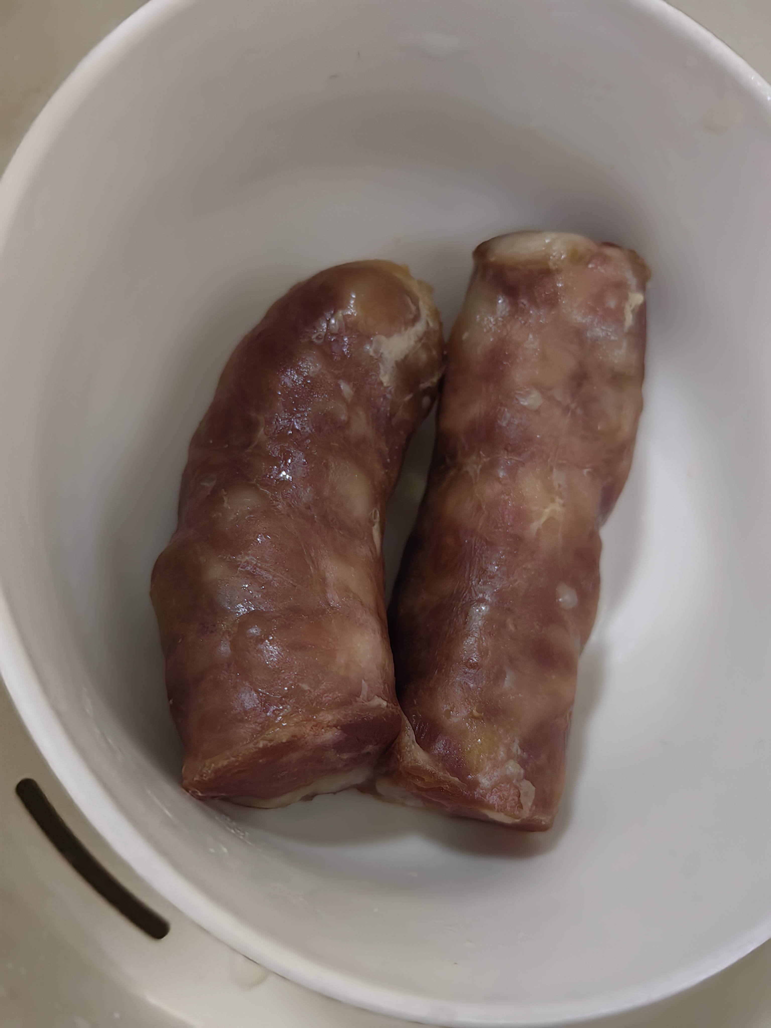 玉兔香肠腊肠香肠苏式广式风味南通如皋特产正宗腊猪肉经典真空装肉肠 300g原味腊肠（精选猪后腿肉） 实拍图