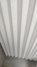 未来式浴室折叠浴帘磁吸防水淋浴房隔断卫生间干湿分离隐形挡水帘免打孔 米白色双侧磁吸【帘+杆】 适用宽度150-179 帘宽1.8米高2米 实拍图