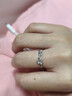 中国黄金连理枝情侣对戒银戒指情侣一对520送女朋友老婆生日情人节礼物 连理枝情侣戒指【刻字服务】 实拍图