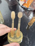 世喜婴儿牙刷0-1岁乳牙口腔舌苔清洁器早早刷2支婴幼儿软硅胶刷毛套装 实拍图