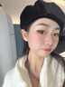 古婷不对称925银针耳钉女气质高级感镶钻新款耳环精致生日礼物耳饰品 不对称镶钻耳钉925银针 晒单实拍图