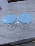 网红咸菜碗玻璃密封罐加厚酱菜盒冰箱保鲜罐小菜泡菜罐分装盒 两只随机装 2个 180ml 实拍图