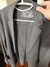 罗蒙（ROMON）防晒免烫冰丝凉感西服外套男士春夏新款高端薄款单西休闲抗皱上衣 灰色 XL (180) （适合145-165斤） 晒单实拍图