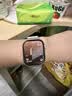 Apple/苹果 Watch S11 智能手表GPS款46毫米银色铝金属表壳雾紫色运动型表带S/M MEVW4CH/B情人节 实拍图