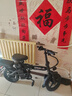 永久【国民品牌】折叠电动车代驾电动自行车外卖电瓶车锂电池新国标 旗舰版-汽车S级电芯-6A纯电约24KM 实拍图