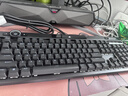 美商海盗船 (USCORSAIR) K100 RGB 光轴 机械键盘 游戏键盘 有线连接 全尺寸 黑色 OPX光轴 实拍图