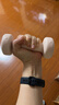 Keep哑铃女士健身家用彩色浸塑环保手铃亚铃全身塑形樱粉1kg*2 实拍图