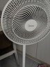 美的（Midea）【品质推荐】七叶轻音柔风电风扇/家用省电落地扇/台式电扇/广角摇头节能宿舍小型风扇 SAE35CA 实拍图