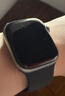 Apple/苹果 Watch S11 智能手表GPS款42毫米深空灰色铝金属表壳黑色运动型表带S/M MEUG4CH/B情人节 实拍图