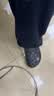 卡骆驰（CROCS）檀健次同款经典洞洞鞋轻便百搭女沙滩鞋包头拖鞋男鞋|10001 黑色-001(含智必星) 44 (280mm) 实拍图
