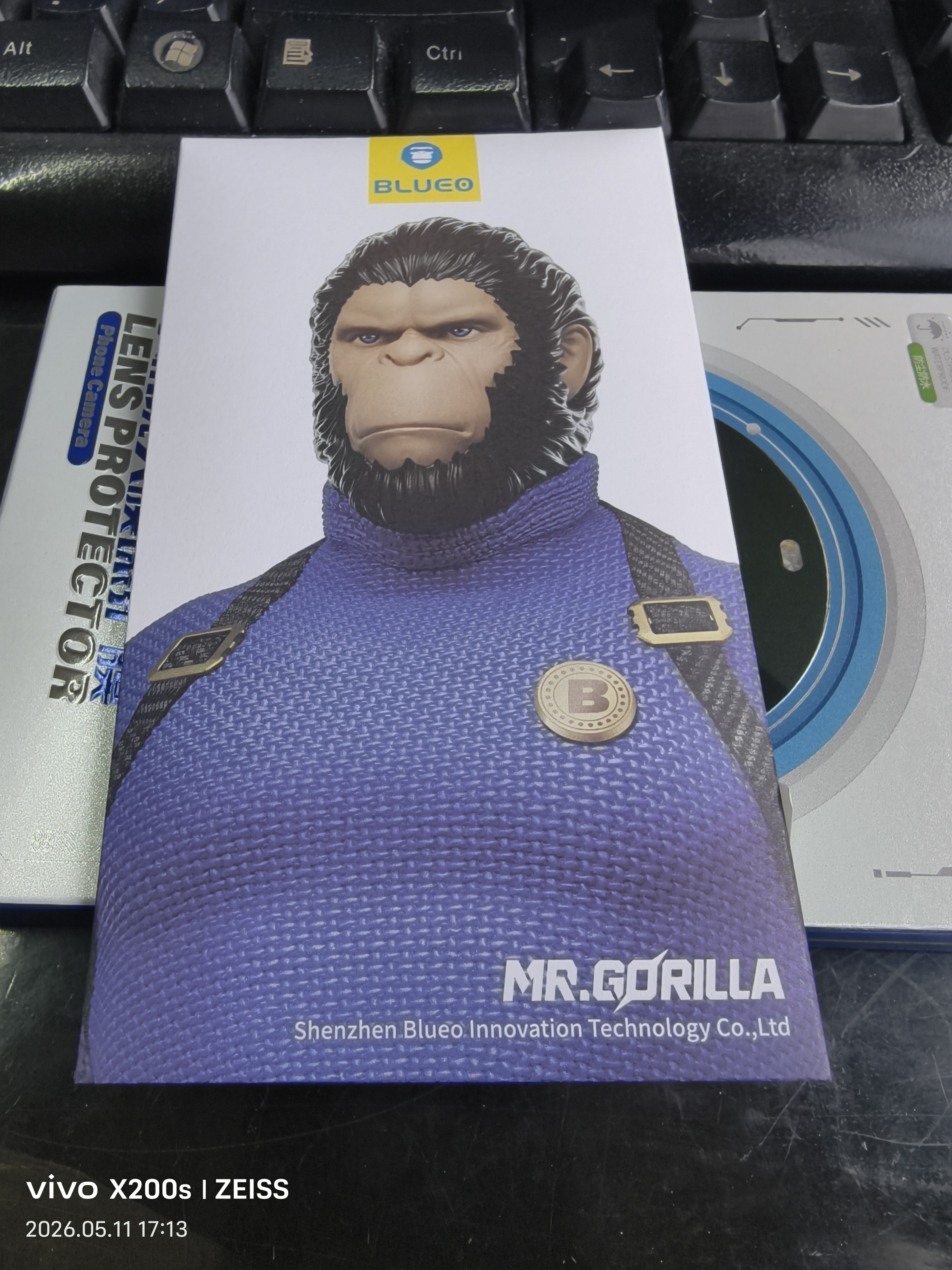 蓝猩先生【AR增透】适用vivo x200镜头膜vivo x200s摄像头保护膜高清防刮耐磨手机后摄像头钢化膜 实拍图