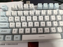 银雕(YINDIAO) K500键盘彩包升级版 机械手感 游戏背光电竞办公 USB外接 全尺寸 白蓝双拼混光有线键盘 实拍图