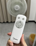 美的（Midea）【幸运草安睡1S】一级能效直流变频声控电风扇家用遥控卧室静音落地扇台式桌面抗菌大风力转页扇 实拍图