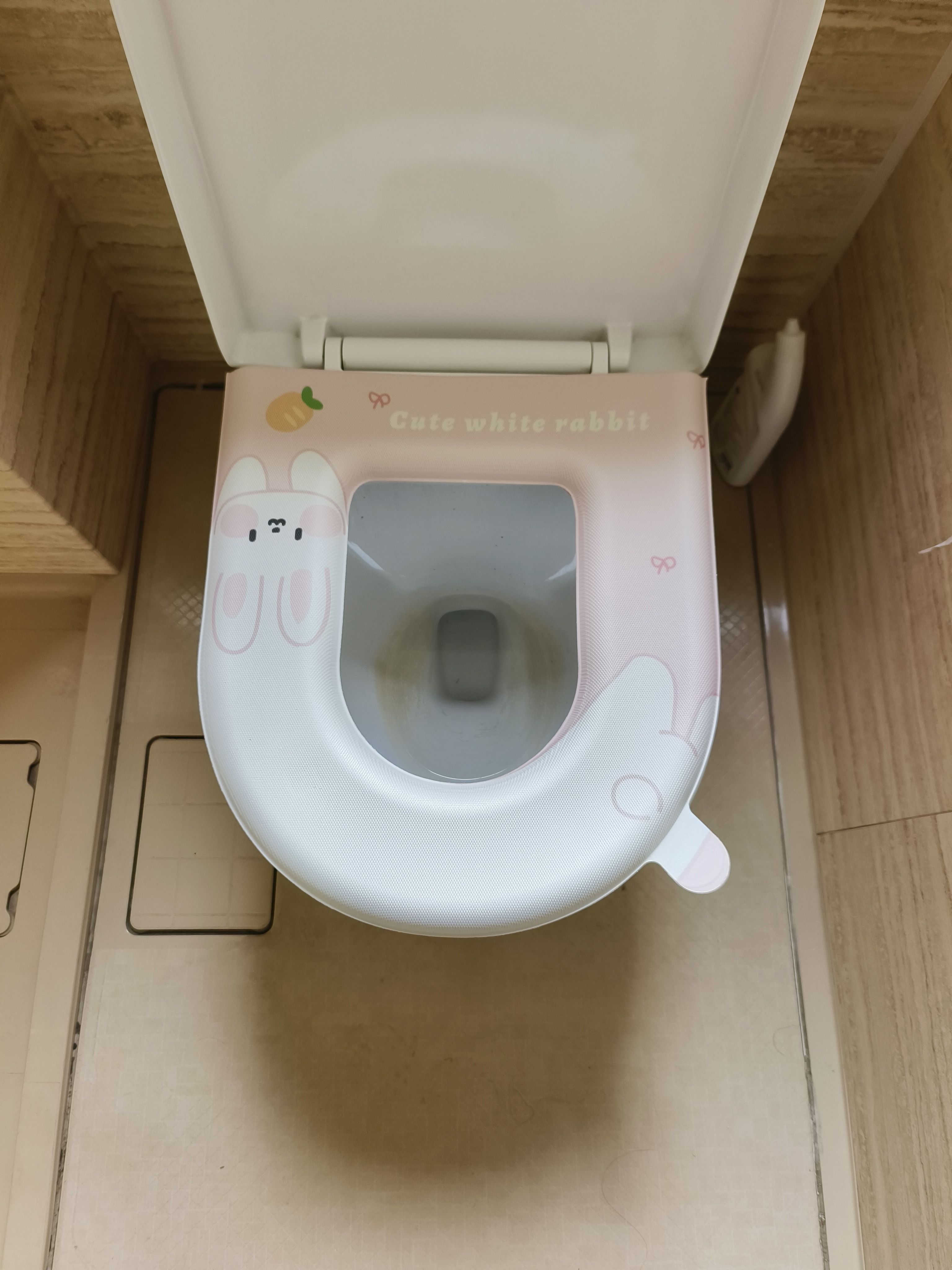 Creative art马桶垫子防水马桶坐垫四季通用免洗坐便套粘贴厕所马桶垫圈可水洗 实拍图