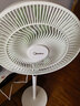 美的（Midea）【幸运草安睡1S】一级能效直流变频声控电风扇家用遥控卧室静音落地扇台式桌面抗菌大风力转页扇 实拍图