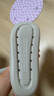 名创优品（MINISO）踩屎感拖鞋男室内家居家用浴室洗澡防滑eva四季拖鞋 灰色42-43 实拍图