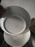 友来福陶瓷盘家用白瓷盘子8英寸中式釉下彩餐盘菜盘汤盘微波炉可用6只装 实拍图