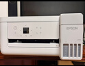 爱普生（EPSON）【6代新品】L4356墨仓式彩色无线AI学习打印机一体机家用/办公  L4266升级版(自动双面 液晶屏 白) 实拍图