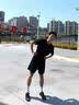 李宁（LI-NING）运动套装男新款春秋开衫外套运动裤跑步套装男士运动休闲两件套 黑色【速干｜多处透气网孔 清爽不闷汗】 L 实拍图
