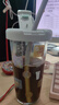 GLASSLOCK玻璃杯进口带盖大容量男女夏季高颜值冷萃杯吸管刻度杯绿色450ml  实拍图