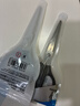 得力（deli）3把170mm中号剪刀（2黑1蓝）办公生活家用手工剪纸刀 办公用品 33306 实拍图