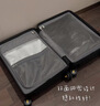 地平线8号（LEVEL8）行李箱男女密码学生登机箱20英寸旅行者系列经典PC万向轮拉杆箱黑 实拍图