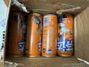 可口可乐（Coca-Cola）芬达Fanta 橙味汽水摩登罐碳酸饮料330ml*24罐 包装随机发 实拍图